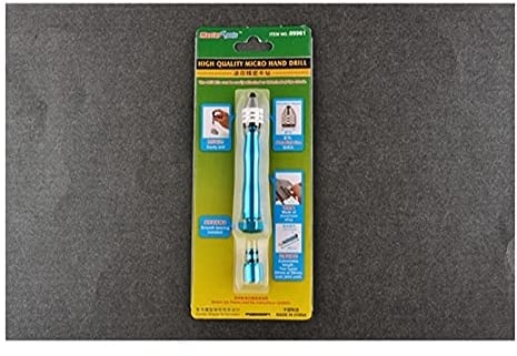 Trumpeter Coloured Modelling Tool - Small (98mm) - 1 Hand Drill - Precision Tool - Coloured - Adults
