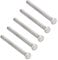 sourcing map Tornillo Fijado 5/16-18X4 La Cabeza Hexagonal De 304 Acero Inoxidable 5Pcs