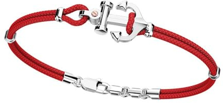 Armband Zancan Regata EXB619R-RO Silber 925 Anker und Kevlar