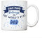 Presents for dad | Worlds best dad mug present from son or daughter | happy first fathers day birthday daddy Christmas cup gift | great daddies coffee cups | daddy’s stuff him gifts uk