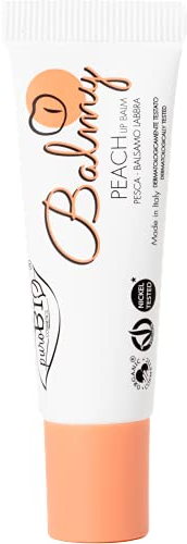 PUROBIO Balmy Lippenbalsam Geschmack Pfirsich