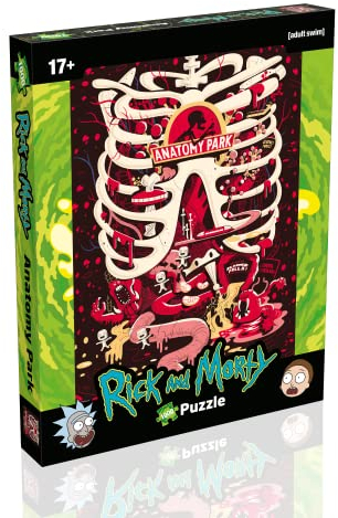Rick and Morty Puzzle Anatomy Park (1000 Teile)