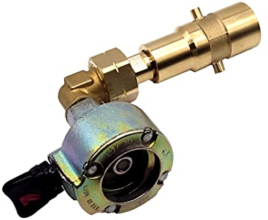 27mm Patio Clip On Gas Bottle Adapter with UK Bayonet Outlet for LPG Refilling