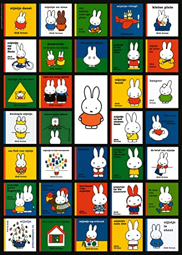 Ravensburger Puzzle Miffy Bookcovers - Puzzle - 1000 Teile