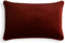 Bassetti Uni Kissenhülle zu Tischwäsche - Velour aus 90% Baumwolle, 10% Polyester in der Farbe Carminio R1, Maße: 40X60 cm - 9324595