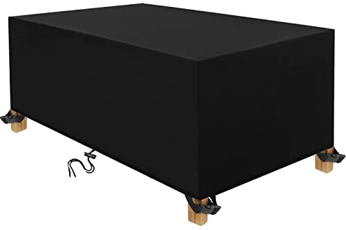 TopSoul Gartenmöbel Abdeckung 150x90x75cm Multi Größe Abdeckplane Gartenmöbel 600D Schutzhülle Gartenmöbel Terrasse Gartenmöbel Abdeckungen für Gartenmöbel Sets Tische und Stühle
