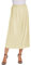 Avidlove Femme Satin Doux Long Jupon sous-Vêtements Dentelle Antistatique Crinoline Chemise De Nuit pour Carnaval Beige L