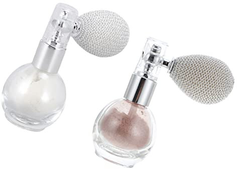 Beaupretty 2st Glitzer Sprühen Glitzer-glanz-spray Glitzer-make-up-spray Für Das Gesicht Körper Glitter Gesicht Hoch Vintage Aromabehälter Parfüm Fräulein Leere Flasche Plastik Markieren