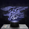 Nachttischlampe Navy Seal Französische Armee, Geschenkidee Dekoration Militär Schreibtischlampe Wohnzimmer Idee Weihnachten für Navy Seal Französische Armee Amerikanische Armee-Fans.