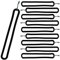 10x Spanngummi 200mm 250mm 400mm mit und ohne Haken Spannring Stroppe Planenspanner PKW Anhänger Plane (400mm mit Haken)