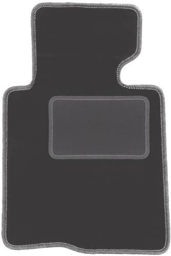 Wielganizator Automatte – Passend für BMW 3 E46 Cabrio 2000-2007 – Velours – Autozubehör - Praktische Fußmatte Auto – 1-teilig - Graphit