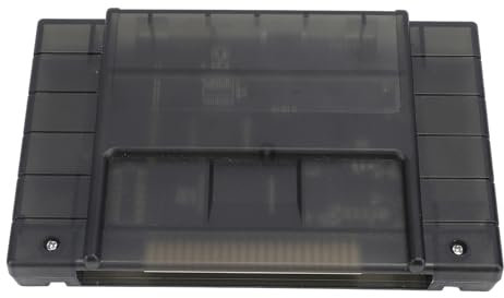 Cartouche de Jeu Vidéo 3000 en 1 V1.0, Carte de Gravure Super Carte TF 8G Intégrée, Carte de Cartouche de Jeu pour Consoles de Jeux Snes/SFC (Version Américaine) (Noir
