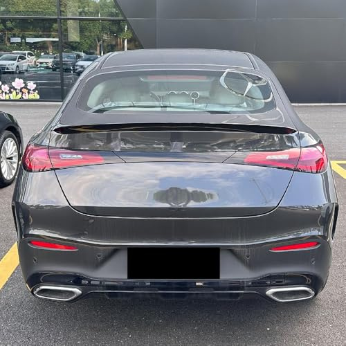 ZanLIn Auto Heckspoiler Heckflügel Für Benz GLC Coupe C254 2023 2024, ABS Spoilerlippe Flügel Lippe Kofferraum Spoiler Kratzfeste Modifikation Zubehör,normal-Glossy Black