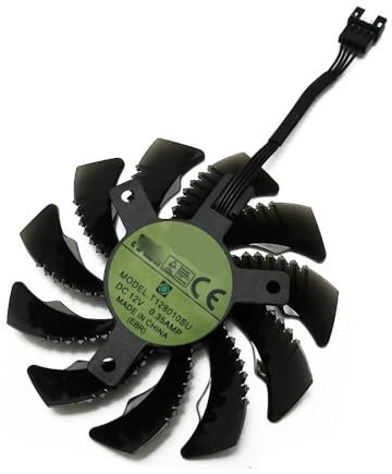 75MM PLD08010S12HH T128010SU RTX3060 Cooling Fan Compatible with GTX 1080 1070 Ti G1 Gaming 1060 G1 ROCK Graphics Card Cooler(1PCS)