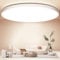 50CM Deckenlampe Led Deckenleuchte Flach - 48W 4800LM 4000K Neutralweiß Rund Led Deckenlampe Wohnzimmer Utra Dünn 2,4CM Led Lampe Decke für Küche Schlafzimmer Badezimmer Kinderzimmer Flur Modern IP44