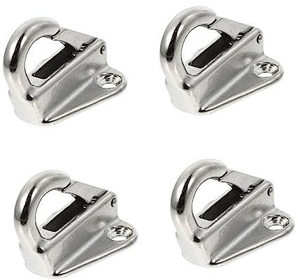 Yardwe 6 Sätze Verstellbare Länge Marine Cleat Hooks Yachtbeschläge Praktische Schiffshaken Robustes Und Tragbares Bootszubehör 4 Stück * 6