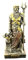 57 SPECIAL REPLICAS Skulptur Deko Figur - Der kleine Hades, der griechische Gott der Toten - Figur als Geschenk für Wohnzimmerdekoration Figuren Deko