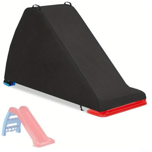 Outdoor Slide Cover for Seek Climbers -, Proof, Anti-UV Playset Toy Cover for Children's Slide, Black