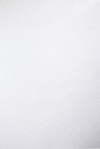 Netuno 20x Strukturkarton Weiß feine Hammerschlag-Prägung DIN A4 21 x 29,7 cm 246g Elfenbeinkarton Ultraweiß Strukturpapier gehämmert für Visitenkarten Urkunden