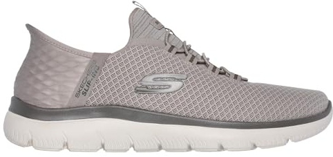 Skechers Herren Summits High Range Slip-InTurnschuhe, Taupe, 45 EU Large