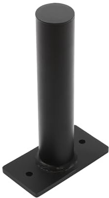 MIUKYUI 4er Set Wall Mounted Weight Plate Holders Wandhalterung für Olympische Hantelscheiben mit 80 kg Tragkraft - Robuste Hantelablage aus legiertem Stahl für platzsparende Trainingseinheiten