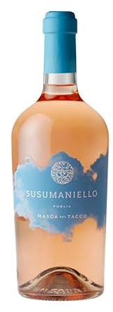Masca Del Tacco Susumaniello Rosato, Italian Rose Wine, 750ml