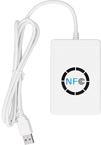 BORDSTRACT USB NFC Smart IC Card Reader Writer Copier Duplicator, kontaktlos 13,56 MHz 424 kbps für Felica NFC Tags