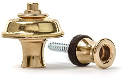 Jim Dunlop Straplock Original Set - Brass