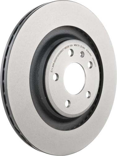 Brembo 09.B040.11 UV Coated vented Rear Brake Rotor AUDI/AUDI (FAW) OE# 8K0615601C