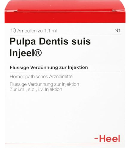 Pulpa Dentis suis Injeel Ampullen 10 stk