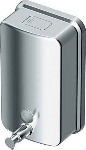 Ideal Standard IOM Distributeur Savon Liquide Porte-Savon Liquide Mural Acier 1 L A9110MY Chrome