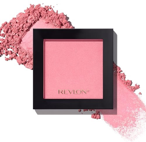 Revlon Powder Blush, Blush in Polvere, Formula Leggera e Setosa, Colore Delicato e Modulabile, 014 Tickled Pink, 5g