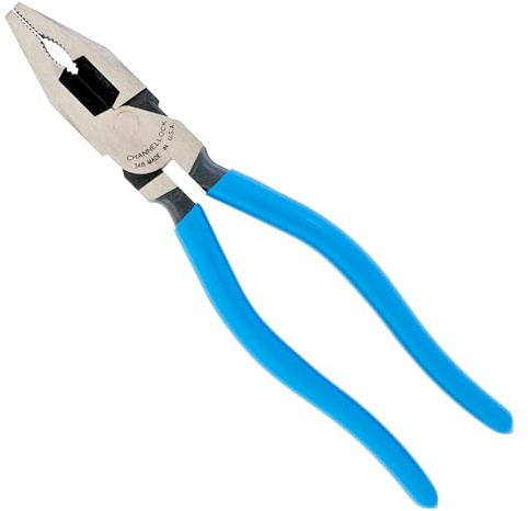 Channellock Pliers 348 HL Combination Plier - High Carbon Steel, Gripping - 8.5 in