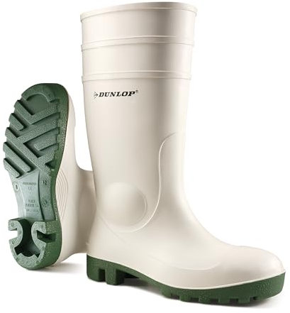 DUNLOP Protective Footwear 171BV Protomastor, Bianche/Verdi, Taglia 42 EU