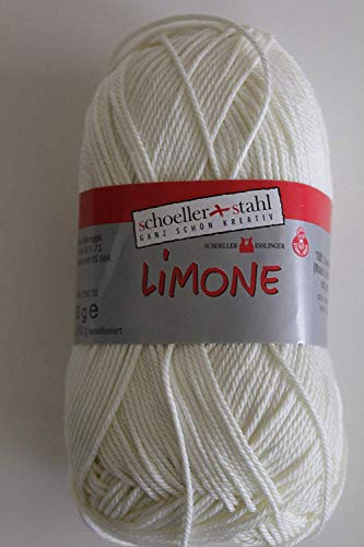 Limone Schoeller + Stahl 100 % Baumwolle 50 g Farbe 073-natur