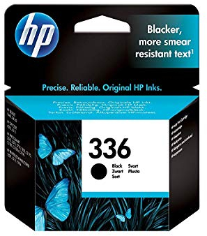 HP 336 Black Original Ink Cartridge Page Yield 220 (P/N C9362EE)