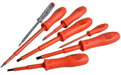 ITL 2100 Screwdriver Set (7 Pieces),Orange