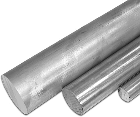 B&T Metall Aluminium Rundstange,2007 Ø 26 mm, Länge ca. 50 cm, 500 mm | Bohr und Drehqualität 2007 gezogen, Rund,