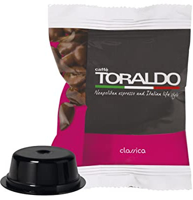 100 Capsules Modo Mio Compatible Toraldo Coffee Classic