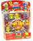 SuperZings - Serie 1 - Rivals of Kaboom: Blisterpackung mit 10 Figuren (SZ1P1300), 1 Golden Figur und 9 normalen Figuren