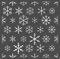 CrafTreat Christmas Snowflake Stencil for Crafts Reusable - Snowflake Background Stencil - Size: 15 x 15 cm - Christmas Stencils for Wood - Christmas Card Making Stencils for Furniture Painting