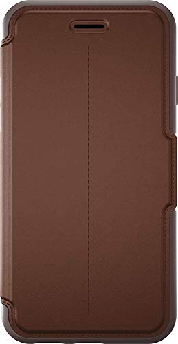 OtterBox Strada Series Leather Wallet Case for iPhone 6/6S - Bulk Packaging - Saddle (Dark Brown/Brown/Brown Leather)