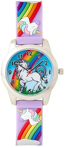Kids Fun Time Einhorn-Armbanduhr Mädchen Kinder Lehrer Zifferblatt Armbanduhr