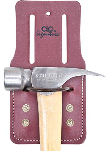 CLC Custom Leathercraft Heavy Duty Leather Hammer Holder