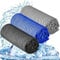 YQXCC Cooling Towel 3 Pcs 120 x 30 cm Microfiber Towel For Instant Cooling Relief, Cool Cold Towel for Yoga Golf Travel Gym Sports Camping Football & Outdoor Sports