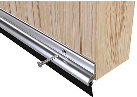 STORMGUARD 914MM Aluminium Rubber Bottom Of Door Draught Excluder Seal