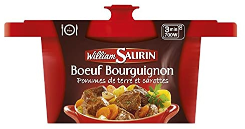 WILLIAM SAURIN - Boeuf Bourguignon Cocotte 400G - Lot De 3 - Offre Special