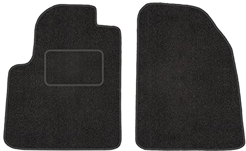 Vorne Velour Fußmatten Satz für Mazda 2 I (2003-2007) - 2-teilig - Passgenau