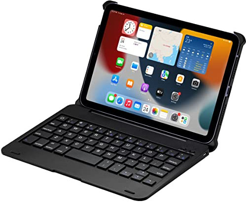 ZOMUN Étui à rabat avec clavier Bluetooth pour iPad Mini 6 2021 (6ème génération, 21,1 cm)