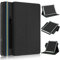 TOPCASE Funda Tablet 10 Pulgadas Universal,Funda Universal Tablet 9 10 10.1 10.2 10.3 10.4 10.5 11 Pulgadas Funda Lenovo Tab M11 Giratoria de 360°con Soporte y Portaplumas,Negro
